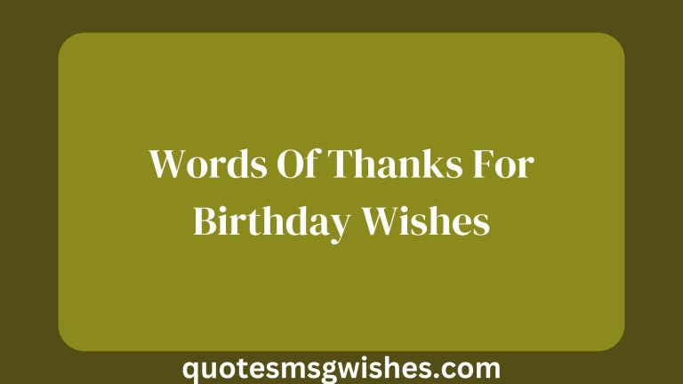 55 Words Of Thanks For Birthday Wishes for Friend and Family