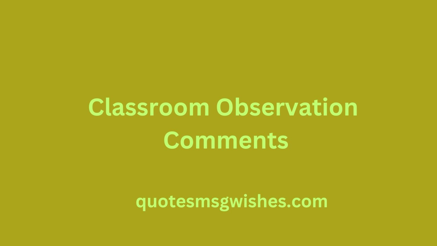 80-sample-classroom-observation-comments-suggestion-and-notes