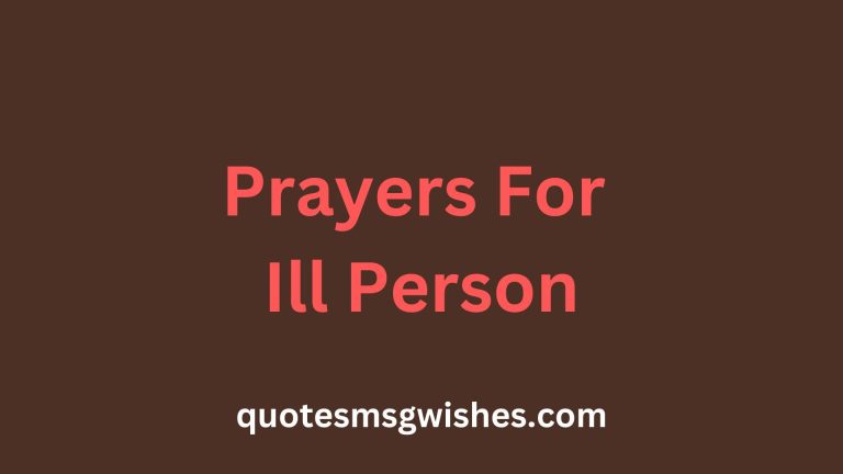72 Powerful Healing Prayer For Ill Person and Sick People